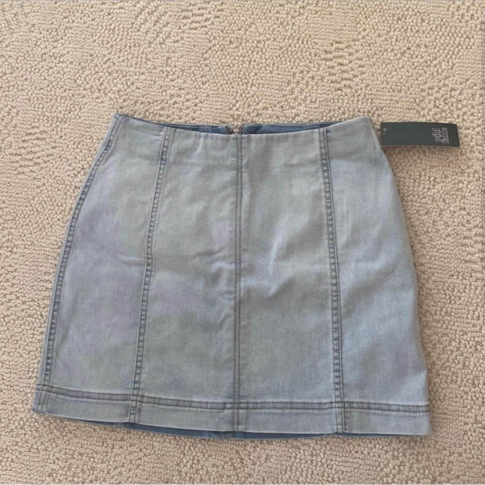 Wild Fable Blue Pencil Mini Skirt Size 2